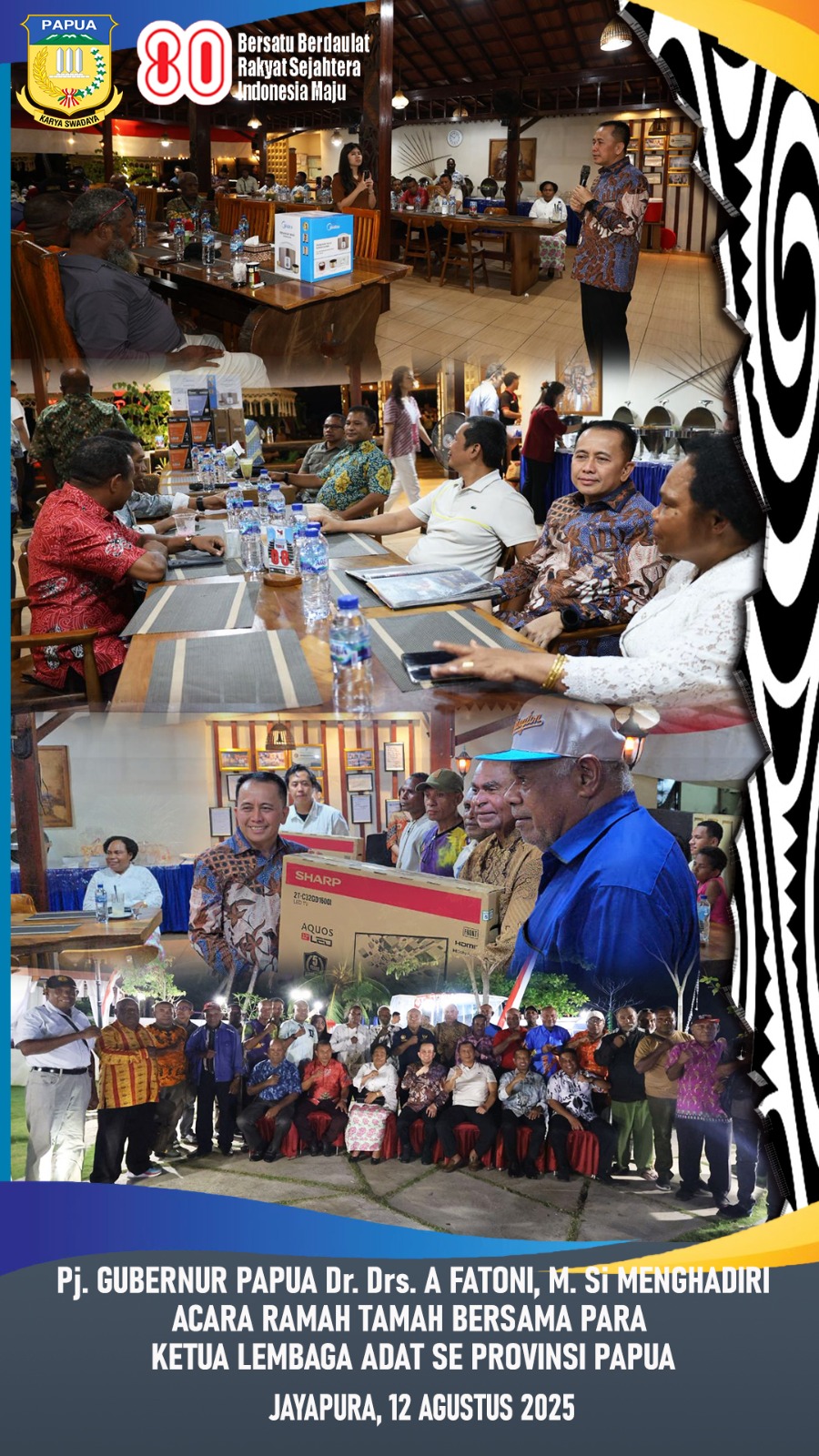 Merajut Kebersamaan songsong HUT ke 80 RI