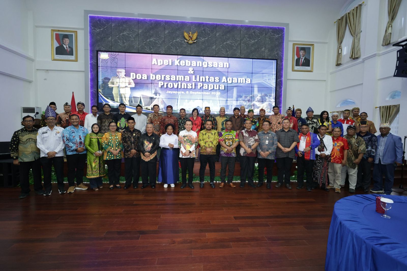 Apel Kebangsaan dan Doa Lintas Agama Provinsi Papua