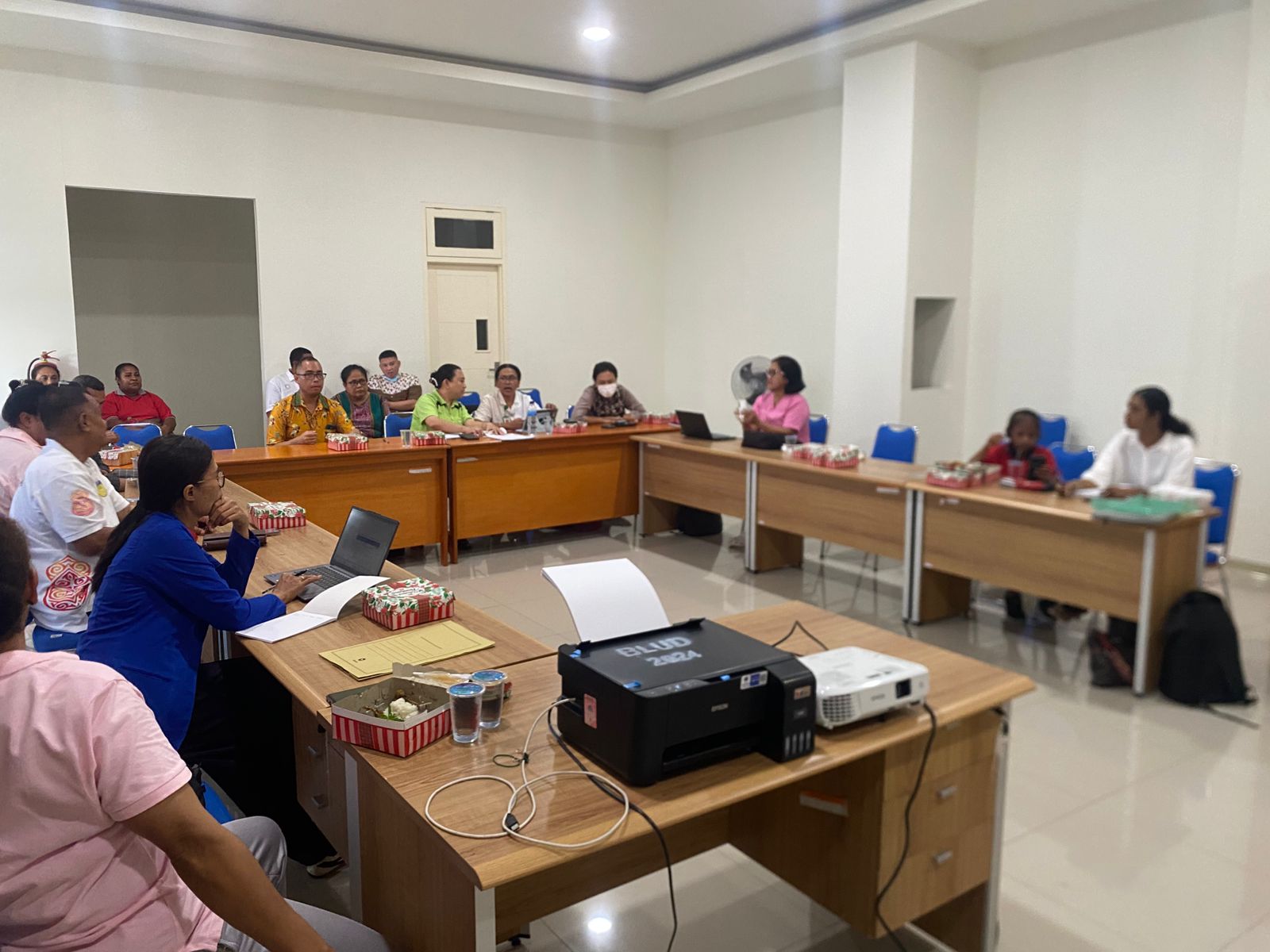 Rapat Rutin Pembahasan Akreditasi RS Pendidikan di RSUD Jayapura