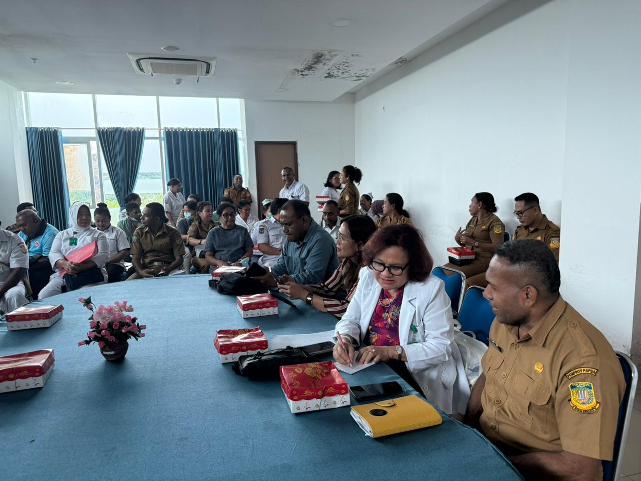 RSUD Jayapura Gelar Rapat Pembahasan Jasa Covid 2021–2022