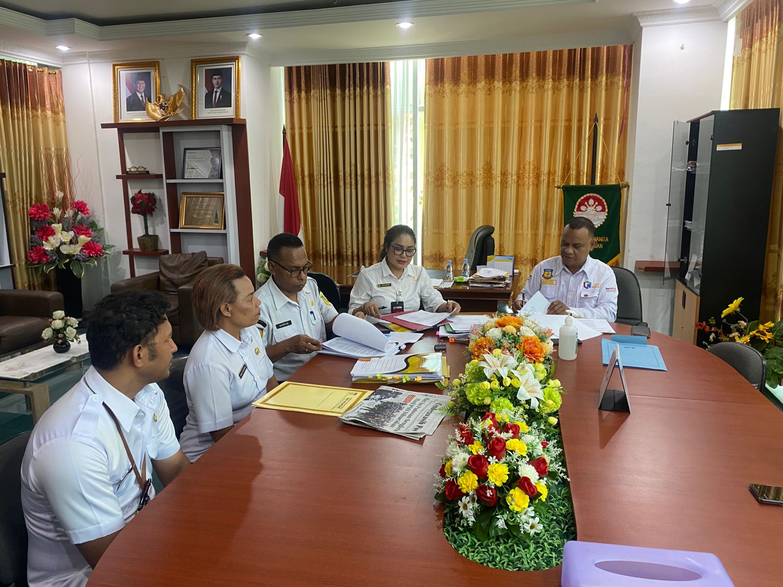 RSUD Jayapura Terima Kunjungan Biro Organisasi dan Tata Laksana untuk Pengisian Evaluasi MENPAN