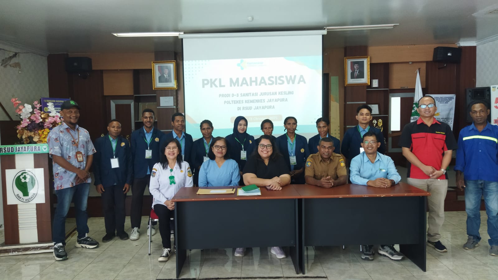 RSUD Jayapura Terima Mahasiswa Sanitasi Poltekes untuk Orientasi Lapangan