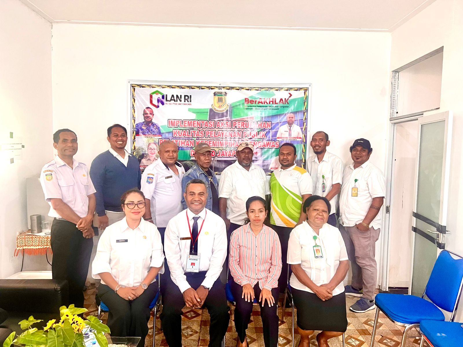 Implementasi Aksi Perubahan Kualitas Pelayanan Publik Pelatihan  Kepemimpinan Pengawas Di RSUD Jayapura