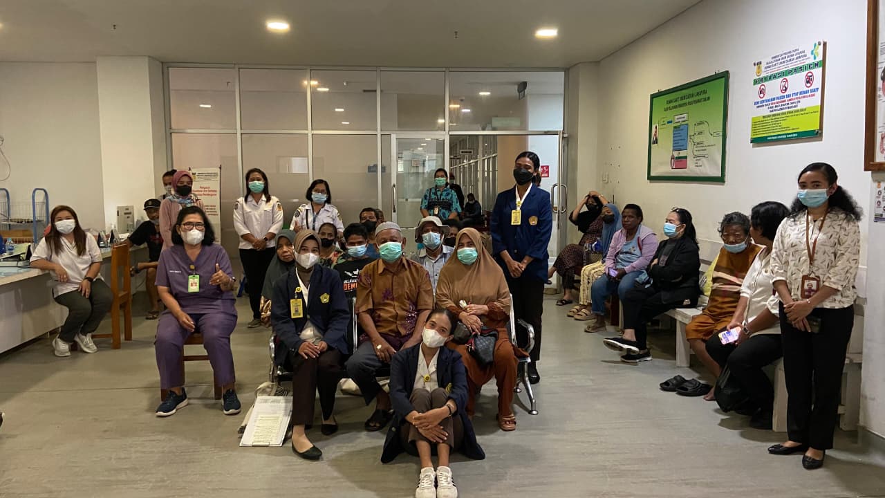 Keberlanjutan Penyuluhan mahasiswa PKL Prodi D-IV Prodi Gizi Poltekes Kemenkes Jayapura di RSUD Jayapura