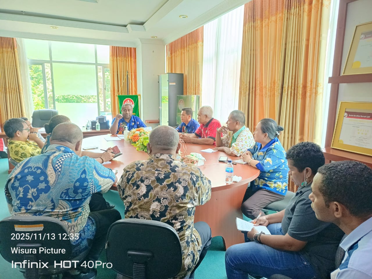 RSUD JAYAPURA Gelar Rapat Penyusunan SOP dan Mekanisme SEP Internal