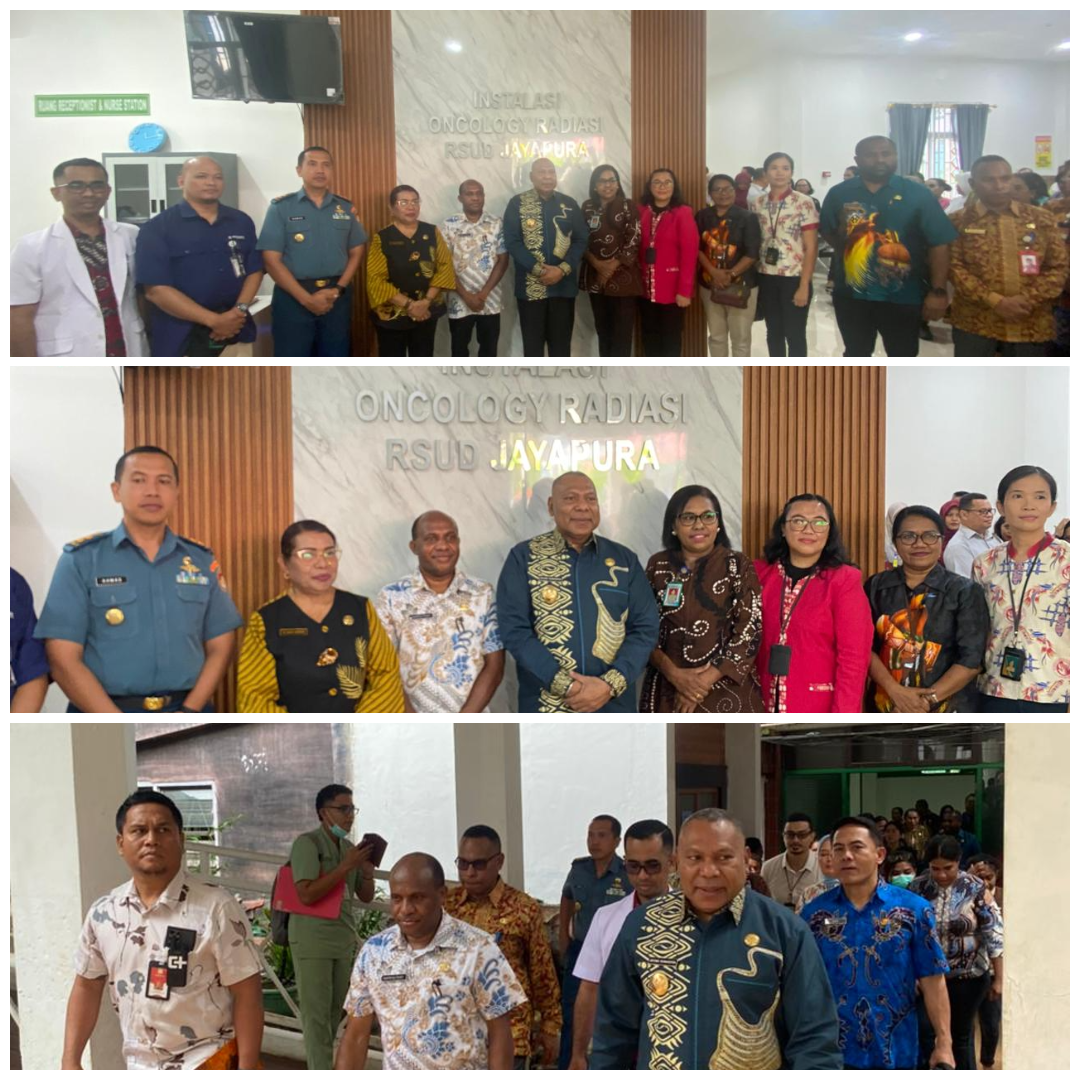 Peresmian Layanan Radioterapi RSUD Jayapura Oleh Wakil Gubernur Papua 